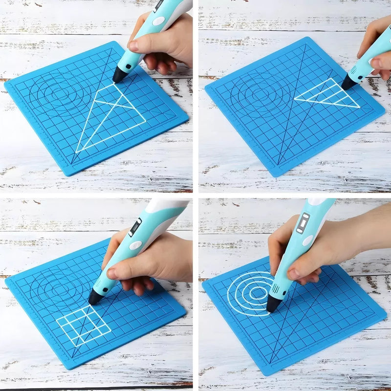 100M Refil Pla, Tapete Gabarito e Livro Para Caneta Impressora 3d