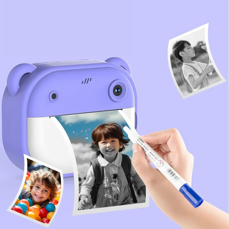 Câmera Digital Infantil Impressão Instantânea