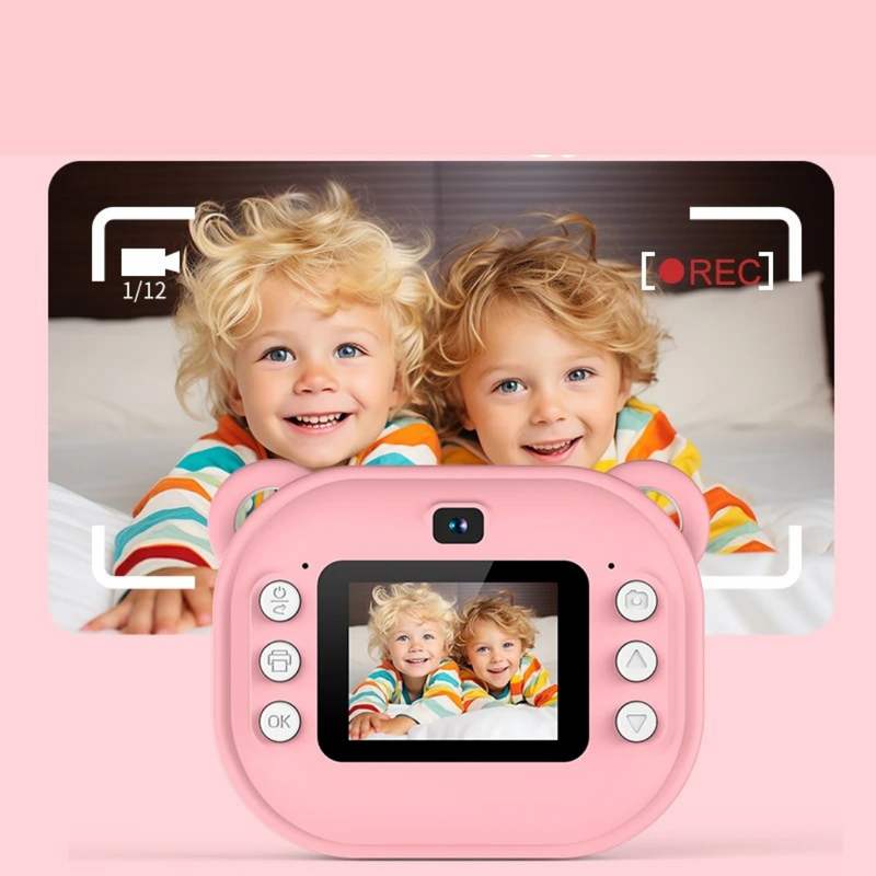 Câmera Digital Infantil Impressão Instantânea