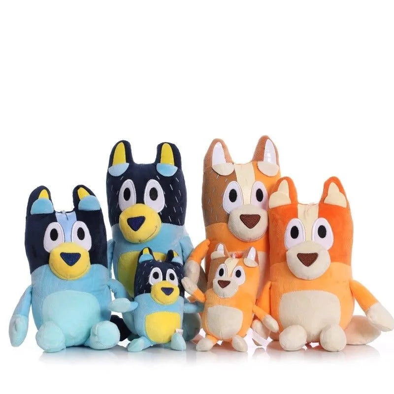 Bluey Família Brinquedos de Pelúcia