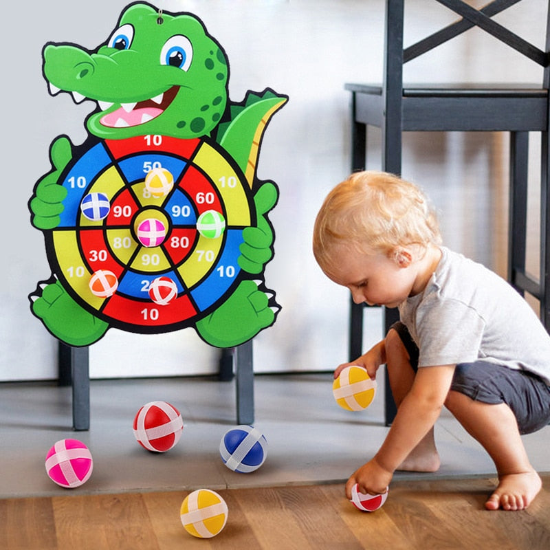 Brinquedo Lançador tiro ao Alvo Kit