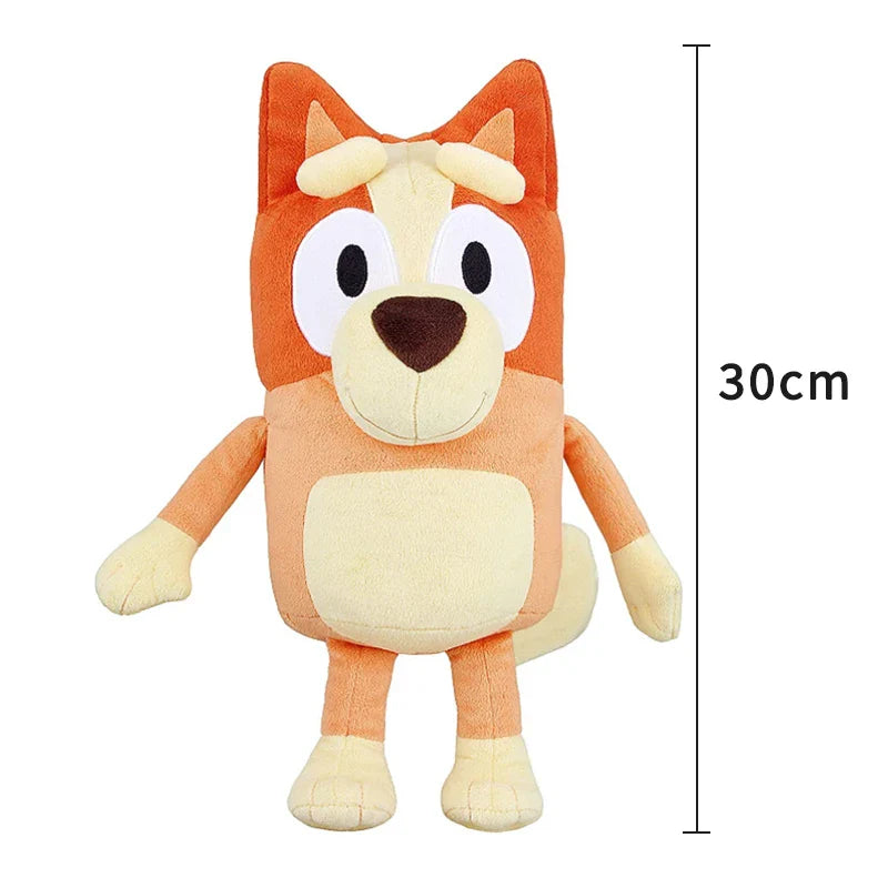 Bluey Brinquedos de Pelúcia 30cm Música Vocalizável