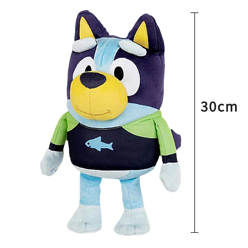 Bluey Brinquedos de Pelúcia 30cm Música Vocalizável