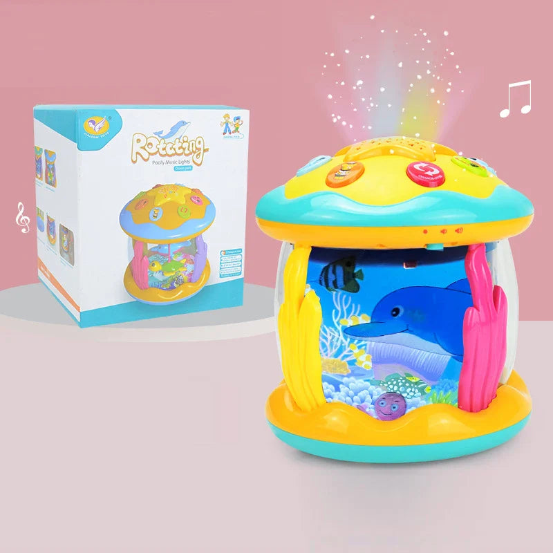 Brinquedo Musical Projetor 3D do Bebê